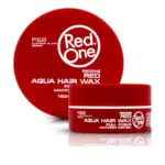 Red One Hair Styling Aqua Hair Wax Red 50ml